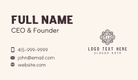 Boutique Business Card example 2