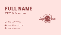 Generic Cafe Business Business Card Design