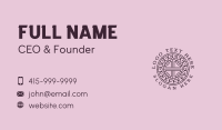 Biblical Business Card example 4