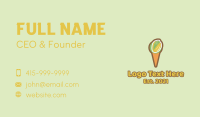 Ice Cream Store Business Card example 2