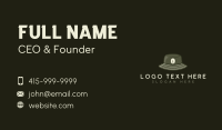 Bucket Hat Apparel Business Card