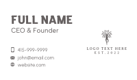 Organic Tree Yoga  Business Card Design