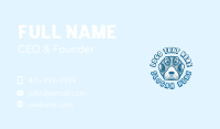 Animal Dog Paw Business Card Design