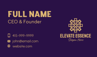 Religious Cross Relic Business Card