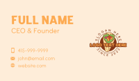 Food Burrito Snack Business Card Design