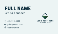 Funds Rising Letter G Business Card Design