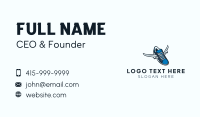 Flying Rubber Shoe Business Card