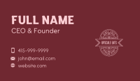 Leaf Wellness Boutique Business Card Image Preview