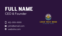 Outdoor Adventure Tourism Business Card