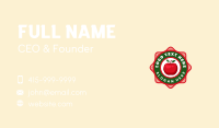 Nutritional Fruit Apple Business Card