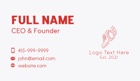 Boots Business Card example 3