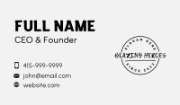 Urban Fashion Clothing Wordmark Business Card Image Preview