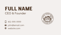 Wood Log Tree Forest Business Card