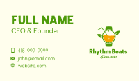 Healthy Juice Time Business Card