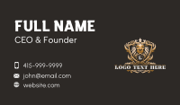 Lion King Crown Business Card