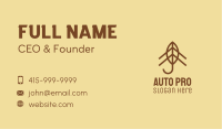 Brown Leaf House  Business Card