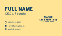 Dump Truck Delivery Business Card
