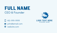 Wrench Gear Truck Business Card