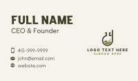 Flask Business Card example 2