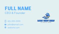 Dolphin Volleyball League Business Card Design