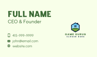 Sky House Landscaping Field Business Card