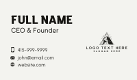 Mountain Peak Summit Business Card