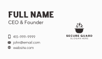 Restaurant Business Card example 2