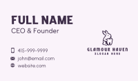 Bunny Dental Clinic Business Card