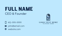 Midnight Beach Wave Business Card