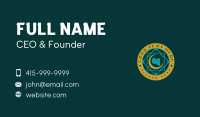 Islam Libya Map Business Card Design