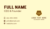 Collegiate Business Card example 1