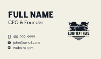 Car Vehicle Shield Business Card