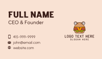 Meal Business Card example 2