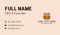 Meal Business Card example 3