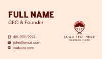 Headscarf Business Card example 4