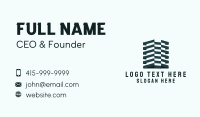 Structure Building Property  Business Card Design