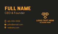 Golden Diamond Jewelry  Business Card