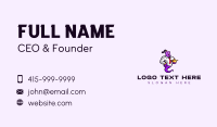 Genie Employee Worker Business Card Design