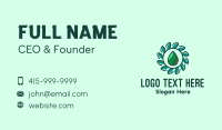 Herbal Essence Droplet Business Card