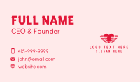 Online Relationship Business Card example 4