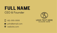 Professional Enterprise Monogram Business Card