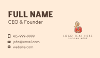 Family Health Business Card example 2