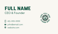 Saw Tree Cutter Business Card