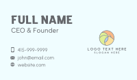 Circle Business Card example 4