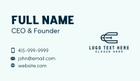 Finance Company Letter E Business Card Design