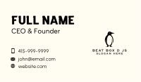 Wild Penguin Sanctuary Business Card