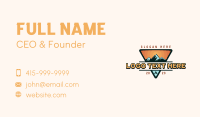 Outdoor Valley Camping Business Card Design