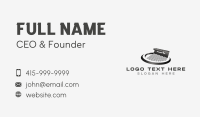 Trowel Masonry Cement Business Card Design