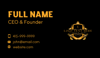 Premium Ornamental Crown Business Card