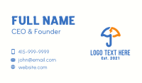 Weatherman Business Card example 1